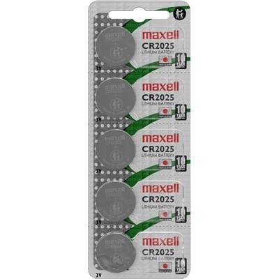 VEZ Батерия Maxell - CR2025 с копче 5бр. 131265 (131265)