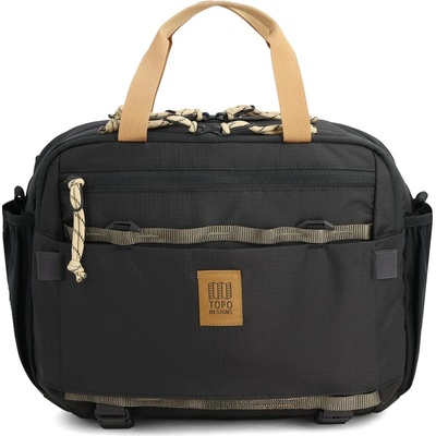 Topo Designs Чанта за рамо Topo designs Mountain Cross Bag 17 Shoulder bag - Black / Neutral - размер 17 l (510-6690-0111)