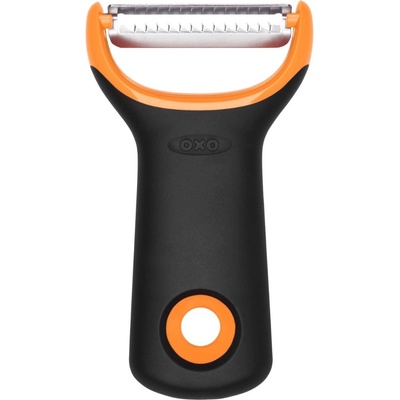 Oxo Белачка за зеленчуци julienne good grips 11 см, оранжева, пластмаса, oxo (oxo11259100)