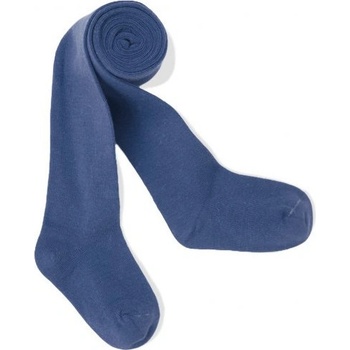 detské pančuchy Basic jeansová modrá