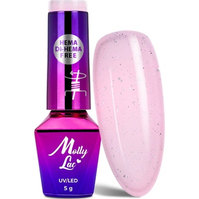 Molly Lac Gél lak Sparkling French 703 5 ml