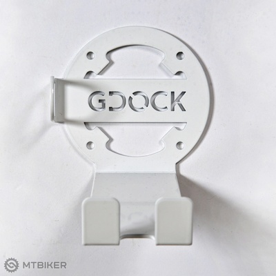 Gdock Bike Pedal na stenu za pedál biela