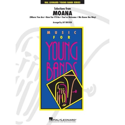 Selections from Moana noty pro školní orchestr party partitura