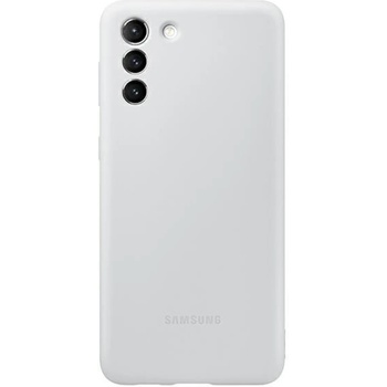 Image 1 of Samsung Оригинален гръб Samsung Silicone Cover за Galaxy S21 Plus - Светло сив, EF-PG996TJE