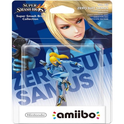 Nintendo Amiibo Zero Suit Samus No. 40 (super Smash)