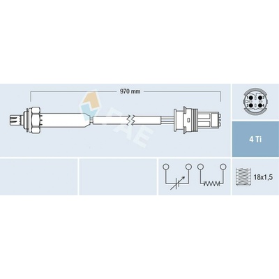 Lambda sonda FAE 77190