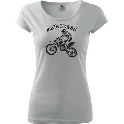 Dámske tričko s moto motívom 193 Motocross