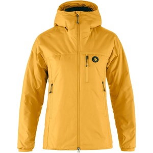 Fjällräven Дамско синтетично яке Fjällräven Women's Bergtagen 60 Insulation Jacket Synthetic jacket - Mustard Yellow / Mountain Blue (104-6409-0213)