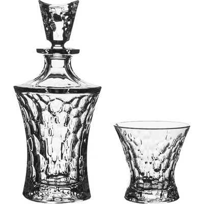 Crystal Bohemia Set na whisky Molecules 6+1 280 ml