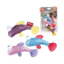 GiGwi kočičí hračka Fish Toy Set 3 různé druhy 10 x 4 x 2,5 cm