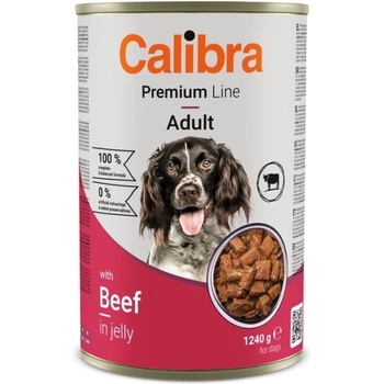 Calibra Premium Dog with Beef 1240 g