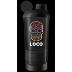 LOCO Shaker Smart - Black [600 мл] Черен
