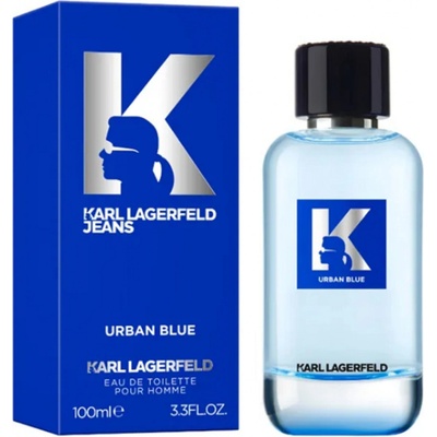 Karl Lagerfeld Jeans Urban blue toaletná voda pánska 100 ml