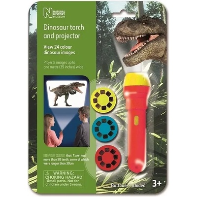 Brainstorm Образователна играчка Brainstorm - Фенерче с прожектор, Динозаври (N5201)