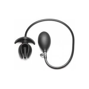 XR Brands Bad Buoy Inflatable Silicone Anchor Plug Black Large