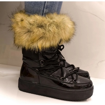 Dámske snehule Neve čierne