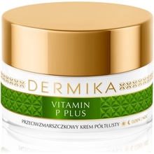 Dermika vitamín P Plus hypoalergénny polotučný denný a nočný krém 50 ml