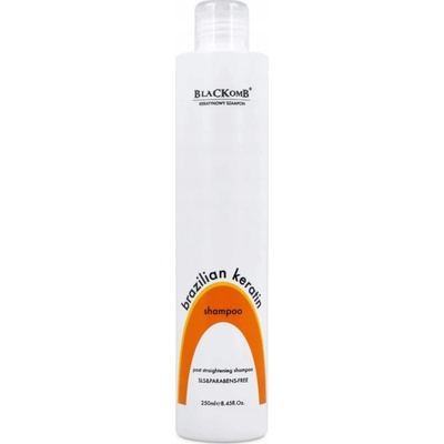 Nanoplasti Bez SLS Blackomb šampon po keratinovém narovnání vlasů 250 ml