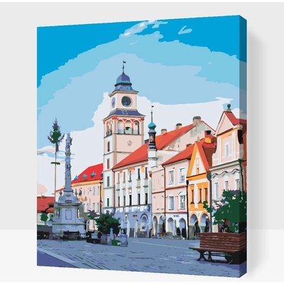 Painting Queens Painting Queens Třeboň 2 80 x 100 cm bez rámu a bez vypnutí plátna PBN/TREBON2/80X100/WO