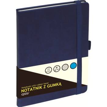 Бележник Grand A5 80 л. тв. к. Тъмносин (A5 80)