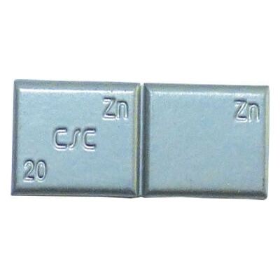 Závaží samolepící zinkové ZNC 10 g, šedý lak - 1 kus – Zbozi.Blesk.cz