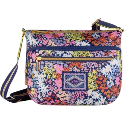 Oilily dámská crossbody Stekson modrá MEOIL1224-500 blue print