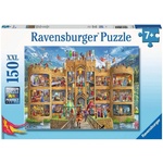 Ravensburger Пъзел Ravensburger от 150 XXL части - Чудноват замък (12919) - ozone
