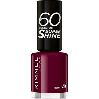 Rimmel 60 Seconds Super Shine 712 Berry Pop 8 ml