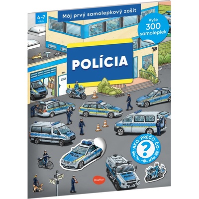 Môj prvý samolepkový zošit polícia