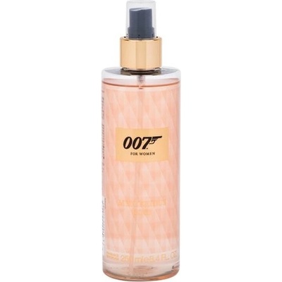 James Bond 007 For Women Mysterious Rose tělový sprej 250 ml