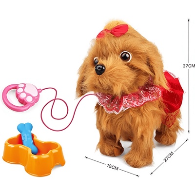 Интерактивно ходещо плюшено кученце с дистанционно 55-8