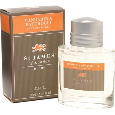 St James of London Mandarin & Patchouli gél po holení 100 ml