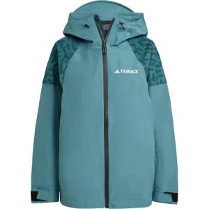 adidas Terrex Дамско ски яке adidas Terrex Women's Terrex Xperior Hybrid Primeknit CP+ Ski jacket - Preloved Teal - размер XS (104-6114-0111)