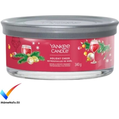 Yankee Candle Signature tumbler Cheer 340g