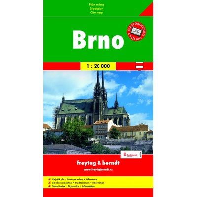 Mapa Brno