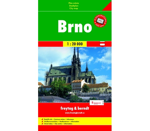Mapa Brno