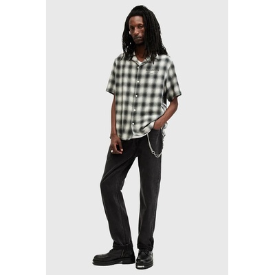 AllSaints Памучна риза AllSaints UNDRGRND (M163SB)