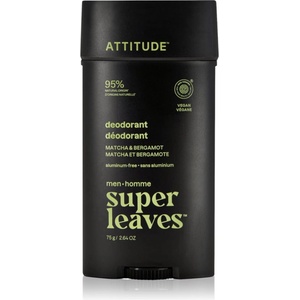 ATTITUDE Super Leaves Men Deodorant дезодорант без алуминий за мъже Matcha & Bergamot 75 гр