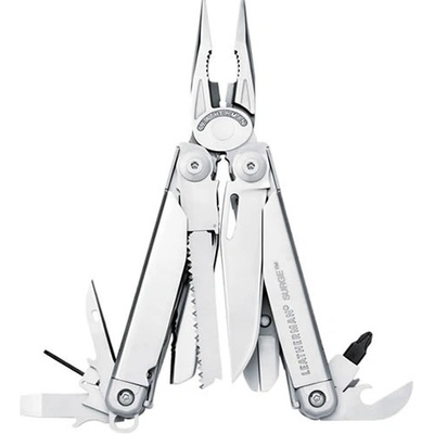 Leatherman Kleště multifunkční skládací SURGE STŘÍBRNÁ