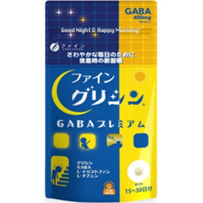 Fine Japan Глицин + GABA, 90 таблетки, Fine Japan (015456 (000389) FJ)