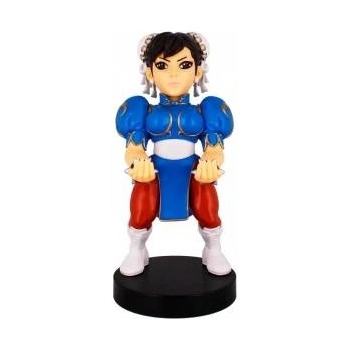 EXG Pro Street Fighter Chun Li figure clamping bracket Cable guy 20cm