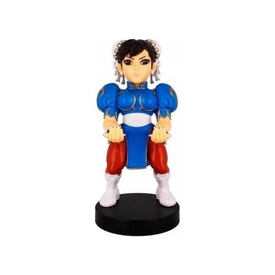 EXG Pro Street Fighter Chun Li figure clamping bracket Cable guy 20cm