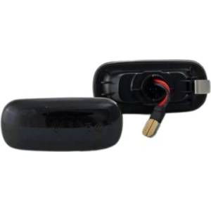 Carmart Диодни мигачи за audi a4 b6 b7 (2001-2008) / a6 c6 (2004-2011) / a3 8p (2003-2013) - опушени с бягащ мигач