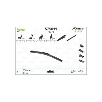 Valeo First FM75 750 mm 575011