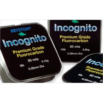 Kryston Incognito Fluocarbon 50m 15lb