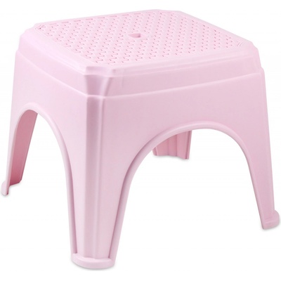 HomePRO 136008 Taburetka, Židle 26x26cm, růžová