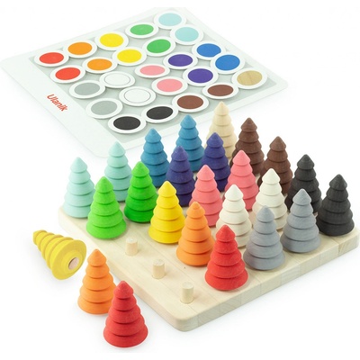 Montessori Ulanik dřevěná hračka "Magic forest"