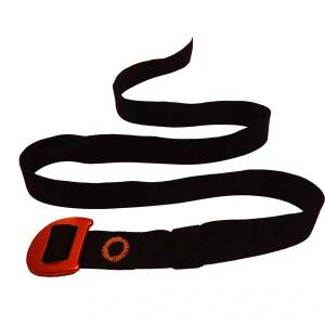 Camp Webbing Belt Black/Orange