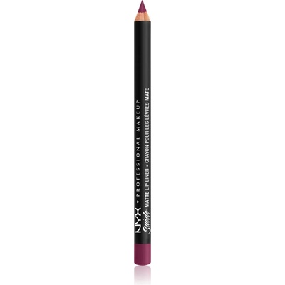 NYX Professional Makeup Suede Matte Lip Liner матиран молив за устни цвят 58 Girl, Bye 1 гр