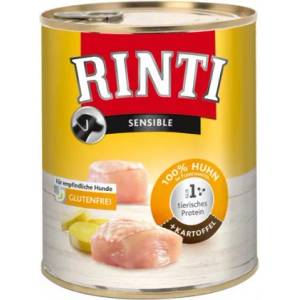 RINTI Sensible Adult - консерва за кучета с пиле и картофи - 800 гр - Германия